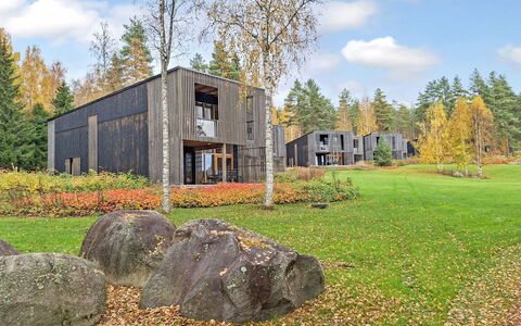 Villa Sinikka 1: Struik, Land Lot, Tuin, Landscaping, Garden Gebouwen, Plantage, Blokhut