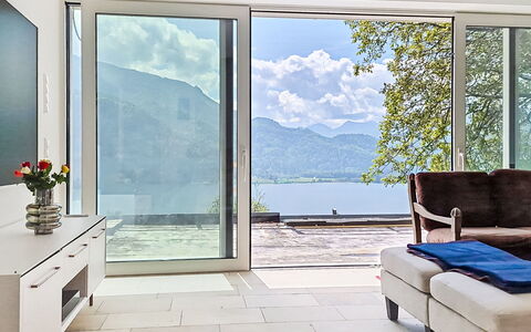 Mondsee Retreat: Flooring, Verdieping, Interieur Ontwerp, Meubilair, Bankstel, Woonkamer, Kamer, Stoel, Plafond
