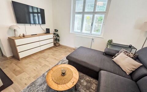 Děčín Heights: Meubilair, Flooring, Interieur Ontwerp, Verdieping, Houten Vloer, Hout, Bankstel, Huis, Kamer, Laminaatvloer