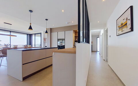 4 Mouettes: Flooring, Interieur Ontwerp, Verdieping, Hout, Plafond, Meubilair, Keuken, Houten Vloer, Countertop, Verlichting