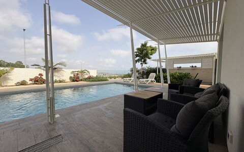 A Casa di Chica: Buitenmeubels, Zwembad, Toevlucht, Schaduw, Stoel, Ligstoel, Eco Hotel, Patio, Balkon, Kamerplant