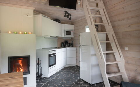 Virtaan Virtavilla: Appartement, Balkon, Condominium, Hek, Buitenmeubels