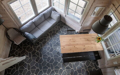 Virtaan Virtavilla: Appartement, Balkon, Condominium, Hek, Buitenmeubels