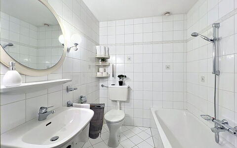 Bergblick: Badkamer, Wastafel In De Badkamer, Loodgieterswerkinrichting, Interieur Ontwerp, Wastafel, Flooring, Toilet, Verdieping, Kraan, Wc Bril