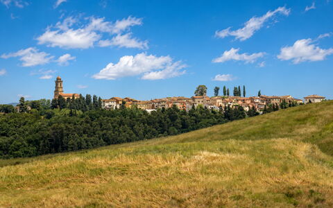 Terrazza sulla Luna, Casciana Terme: Horizon, Natuurlijk Landschap, Grasland, Landschap, Ecoregio, Plain, Land Lot, Veld, Landelijk Gebied, Weide