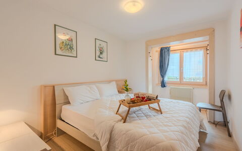 Casa Roby: Meubilair, Interieur Ontwerp, Bed, Muur, Slaapkamer, Hout, Kamer, Verdieping, Plafond, Flooring