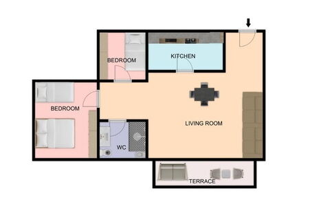 Casa Dolceconero: Slaapkamer, Bed, Bedding, Lamp, Hoofdkussen