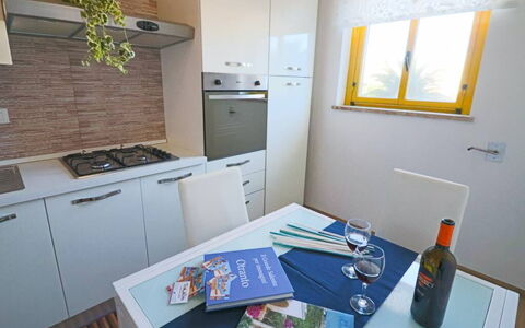 Casa Aurora a Otranto: Beits, Kamerplant, Keuken, Houten Vloer