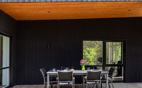 Paradiset 2: Interieur Ontwerp, Appartement, Balkon, Hardwood, Beits, Houten Vloer, Leuning, Daylighting, Hotel, Penthouse