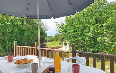 Le Kernic 1: Balkon, Villa