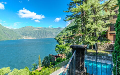 Nesso 10: Balkon, Villa