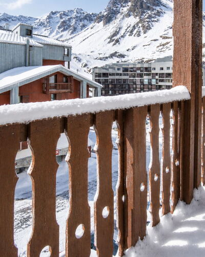 Tignes 620: Venster, Facade, Siding, Verblijf, Schuifraam, Verf, Lariks