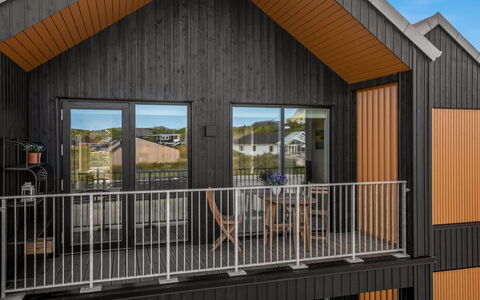 Ila - 350M from the Sea: Siding, Plank, Timmerhout, Balkon