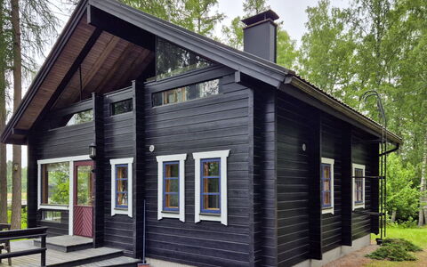 Rustholli17: Hout, Siding, Verblijf, Huis, Huis, Dak, Deur, Garden Gebouwen, Blokhut, Hardwood