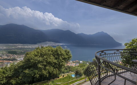 Ortigara Terrace View: Bergachtig Landvormen, Berg, Heuvel, Hoogland, Bergketen, Kust En Oceanic Landvormen, Heuvel Station, Wolk, Kust, Zee