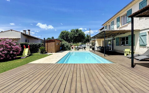 La Villa Soleya: Toevlucht, Landgoed, Hacienda, Balkon, Badplaats, Zwembad, Hotel, Badplaats, Landscaping