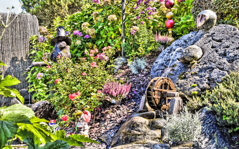 Velden am Wörthersee 39: Bloem, Groen, Tuin, Struik,  Felsen\, Plantengemeenschap, Gazonornament, Groundcover, Botanische Tuin