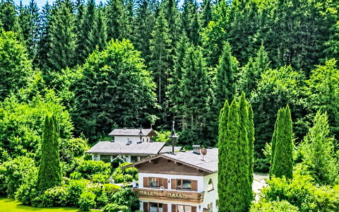 Velden am Wörthersee 39: Boom, Struik, Woud, Huis, Tuin, Verblijf, Lariks, Heuvel Station, Landscaping