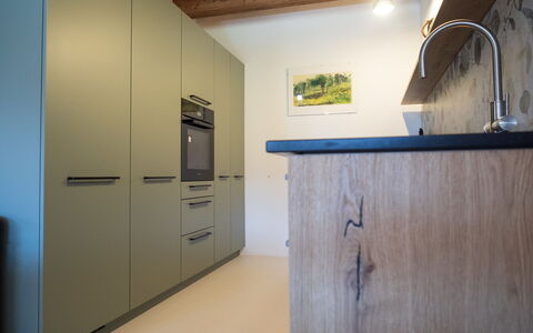 Appartements - N°5 et N°5B: Flooring, Hout, Interieur Ontwerp, Verdieping, Countertop, Meubilair, Houten Vloer, Keuken, Cabinetry, Plafond