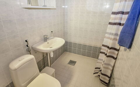 Joutsen: Badkamer, Wc Bril, Wastafel In De Badkamer, Loodgieterswerkinrichting, Flooring, Toilet, Wastafel, Verdieping, Kraan, Loodgieter