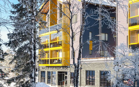 Levin Kunkku B2: Winter, Sneeuw, Appartement, Freezing, Nacht, Ijs