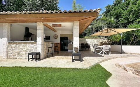 Villa le Lagon: Hout, Meubilair, Stoel, Zee, Appartement, Balkon, Oceaan, Schaduw, Buitenmeubels, Beits