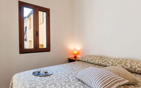 Ca Dell'Andre: Interieur Ontwerp, Muur, Verdieping, Bed, Slaapkamer, Flooring, Hout, Meubilair, Kamer, Laken