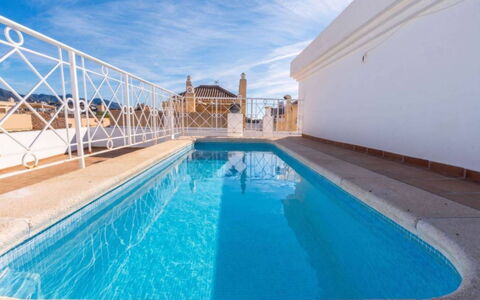 Chanquete: Blauw, Zwembad, Balkon, Toevlucht, Hotel, Thermae, Tegel, Villa, Badplaats