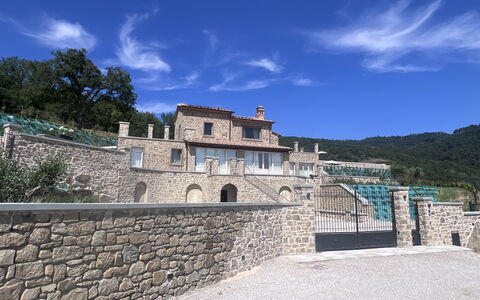 Main entrance of the property