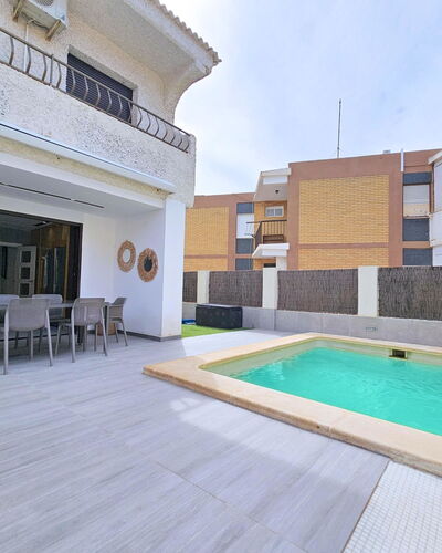 Sweet Home Cabo de Palos: Woongebied, Architectuur, Huis, Verdieping, Flooring, Samengesteld Materiaal, Appartement, Zwembad, Landgoed, Tegel