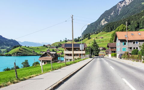 Ferienwohnung Enz: Heuvel, Hoogland, Landschap, Heuvel Station, Bergketen, Vallei, Snelweg, Ridge, Alpen