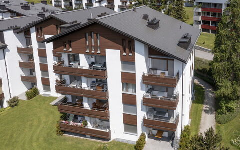 Casa Curnera 8: Woongebied, Appartement, Condominium, Sneeuw, Winter, Bergdorp, Glacial Landform, Balkon, Alpen