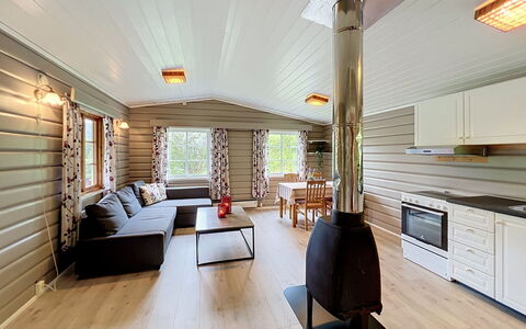 Vasselbu: Meubilair, Keuken En Eettafel, Stoel, Verdieping, Zee, Balkon, Oceaan, Toevlucht, Eco Hotel, Eetkamer