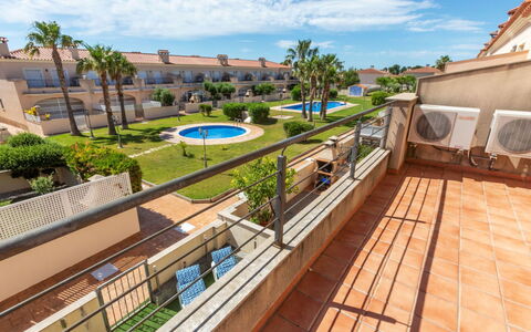 Cristina: Appartement, Condominium, Gemengd Gebruik, Hotel, Balkon