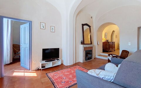 Casa Memmi Mouriès: Meubilair, Interieur Ontwerp, Flooring, Verdieping, Plafond, Kamer, Verlichting, Stoel, Woonkamer, Bankstel