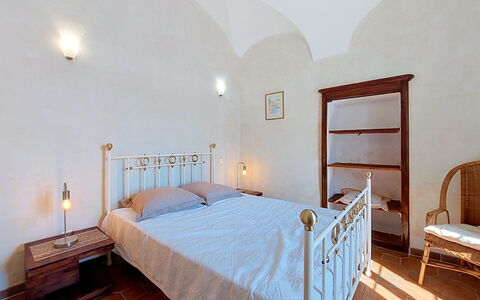 Casa Memmi Mouriès: Interieur Ontwerp, Muur, Flooring, Verdieping, Plafond, Meubilair, Kamer, Slaapkamer, Bed, Verlichting