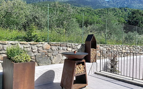 Aura: Felsen\, Tuin, Beton, Bloempot, Landscaping, Natuurlijk Materiaal, Ontwerp, Beits, Kamerplant, Flagstone