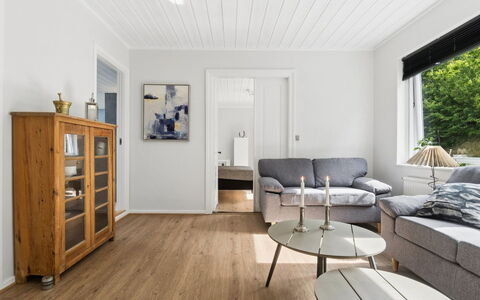 Görel - 250M from the Sea: Flooring, Houten Vloer, Verdieping, Interieur Ontwerp, Meubilair, Hout, Laminaatvloer, Woonkamer, Bankstel, Plafond