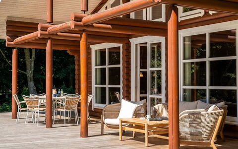 Unelma - from the Sea: Hout, Meubilair, Hardwood, Beits, Buitenmeubels, Verdieping, Veranda, Schaduw, Stoel, Dek