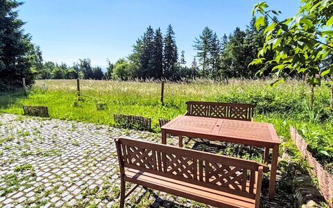 Golden View: Struik, Tuin, Groundcover, Landscaping, Park, Gazon, Buitenmeubels, Schaduw, Gang, Werf