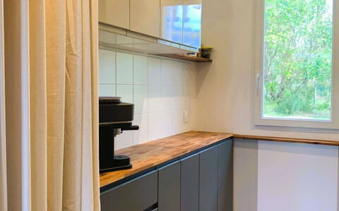 Allée des Dunes: Interieur Ontwerp, Flooring, Hout, Cabinetry, Verdieping, Keuken, Countertop, Toestel Van De Keuken, Meubilair, Verlichting