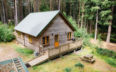 Accommodatie:&nbsp;Capercaillie Cabin 100.3