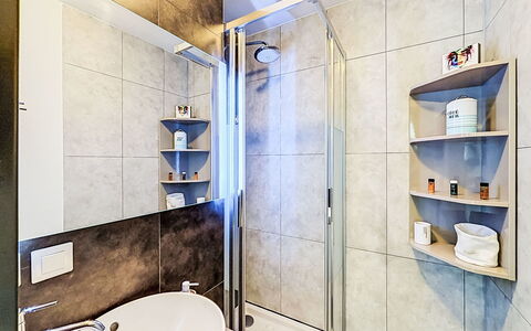 Résidence de la Mer: Interieur Ontwerp, Loodgieterswerkinrichting, Flooring, Badkamer, Verdieping, Loodgieter, Kamer, Kraan, Wastafel, Plafond