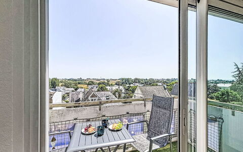 Résidence de la Mer: Appartement, Balkon, Glas, Aluminium, Daylighting, Penthouse