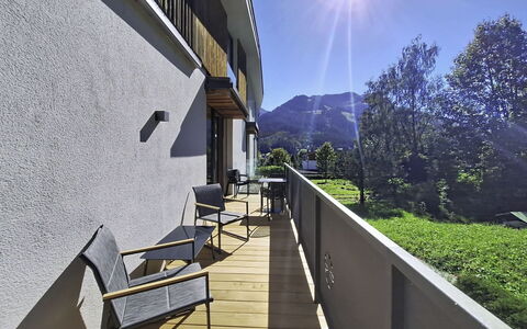 Das Weidach: Balkon, Bergketen, Heuvel Station, Ridge, Vallei, Alpen, Eco Hotel, Veranda, Villa