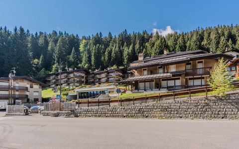 Presanella: Balkon, Heuvel Station, Dorp, Lariks, Bergdorp, Hotel, Toevlucht