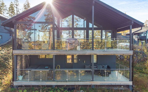 Kuhmoinen 642: Verblijf, Siding, Veranda, Balkon