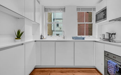 Spitafields Apartment: Struik, Tuin, Woongebied, Plantengemeenschap, Land Lot, Groundcover, Landscaping, Backyard, Werf