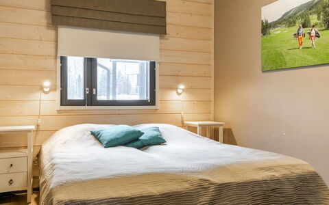 Golfarinkunnas 6B: Interieur Ontwerp, Meubilair, Hout, Flooring, Plafond, Verdieping, Slaapkamer, Bed, Kamer, Verlichting
