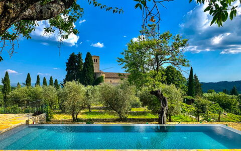 Casa All'Erta: Blauw, Zwembad, Tuin, Landgoed, Landscaping, Waterpartij, Hacienda, Villa, Herenhuis, Eco Hotel